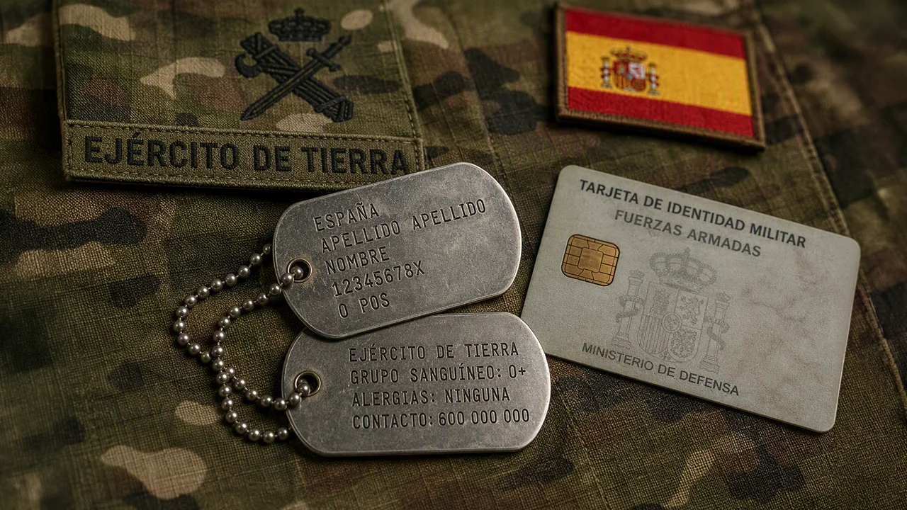 Chapa de identificación militar en España: historia, función y características 28 Chapa de identificación militar en España: historia y función