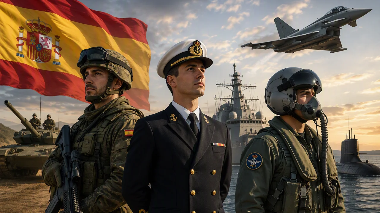 Rangos militares en España: jerarquía, categorías y equivalencias