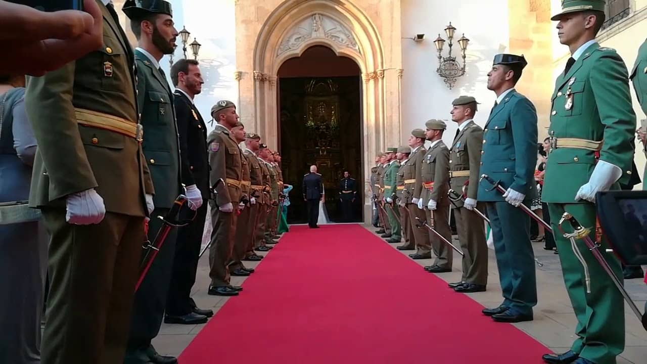 boda militar protocolo