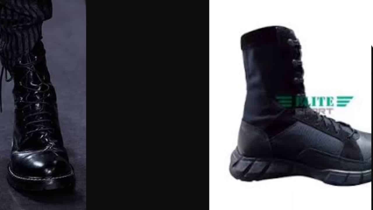 botas estilo militar