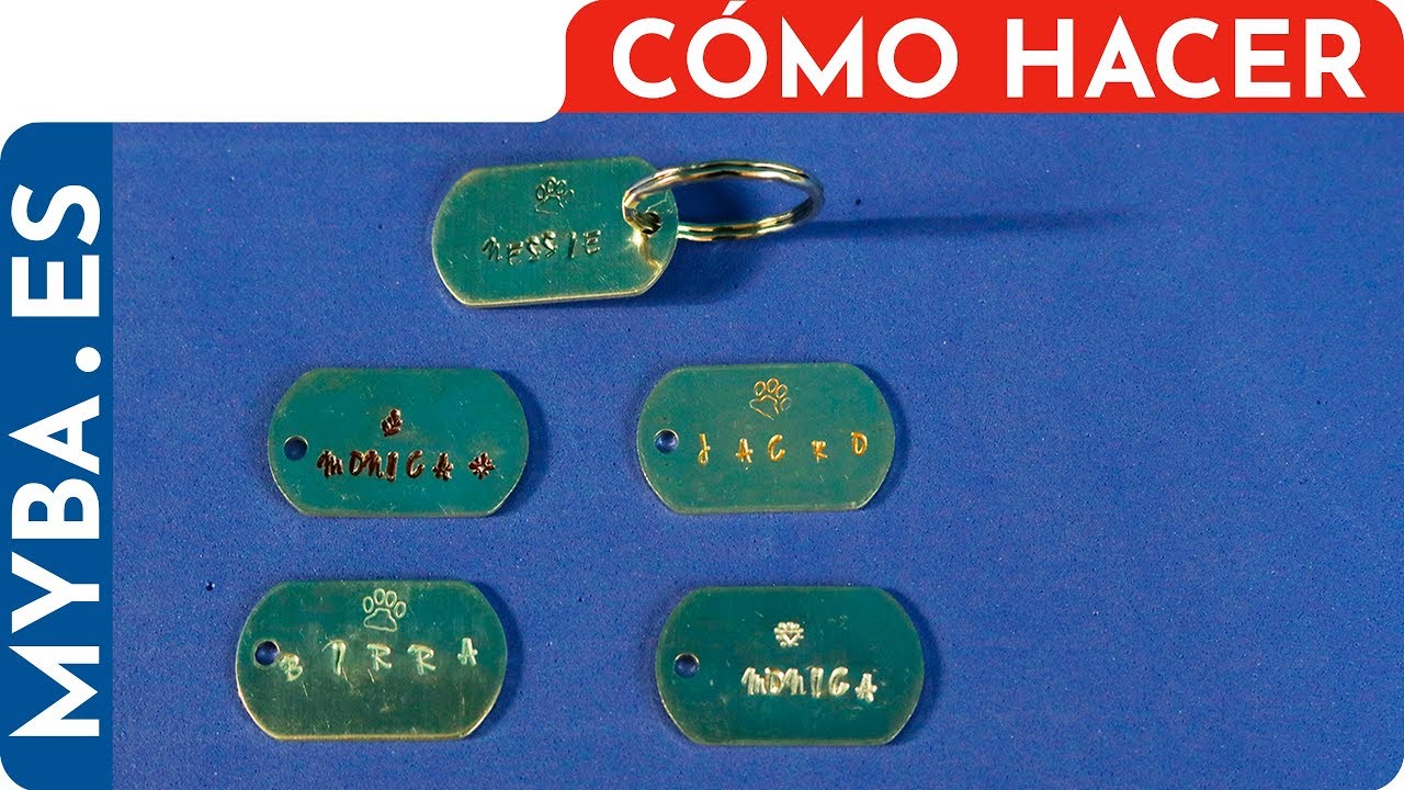 colgante chapa militar