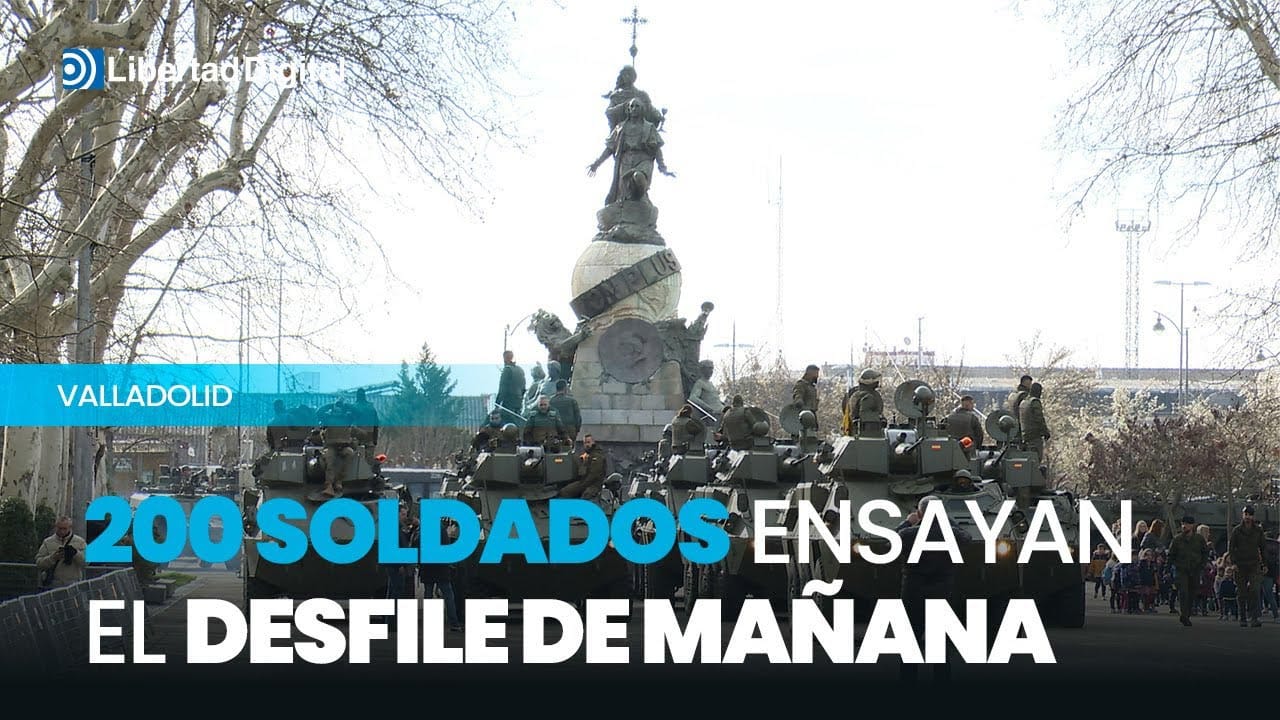 desfile militar valladolid hoy