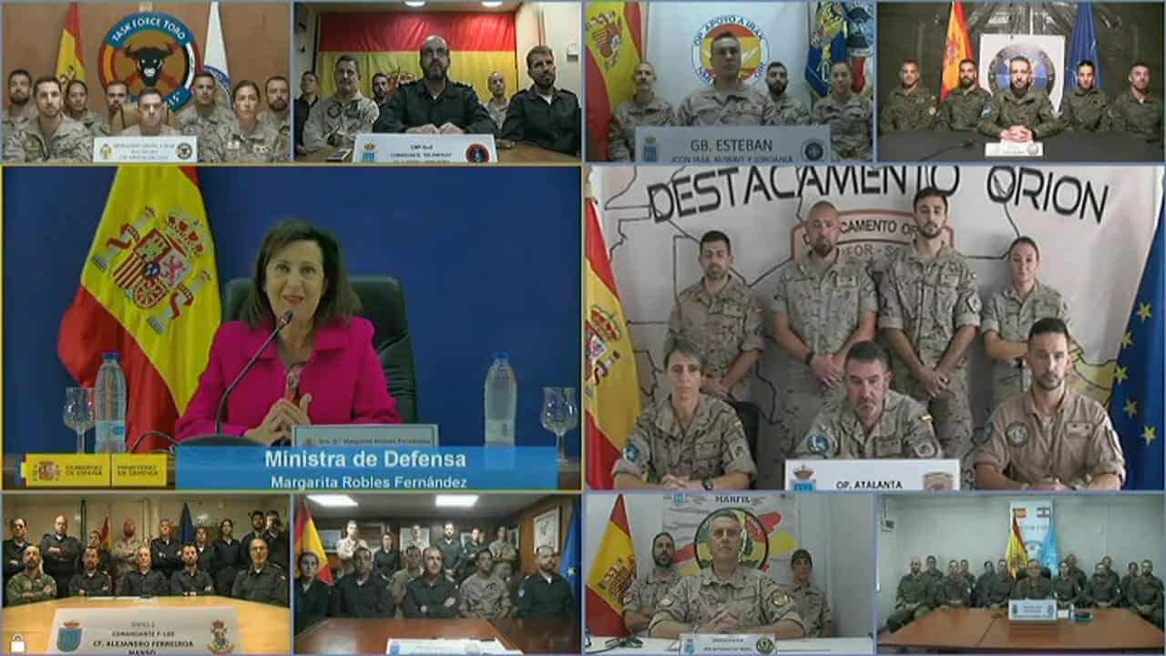 margarita robles chaleco militar