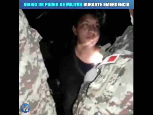que pasa si un militar agrede a un civil