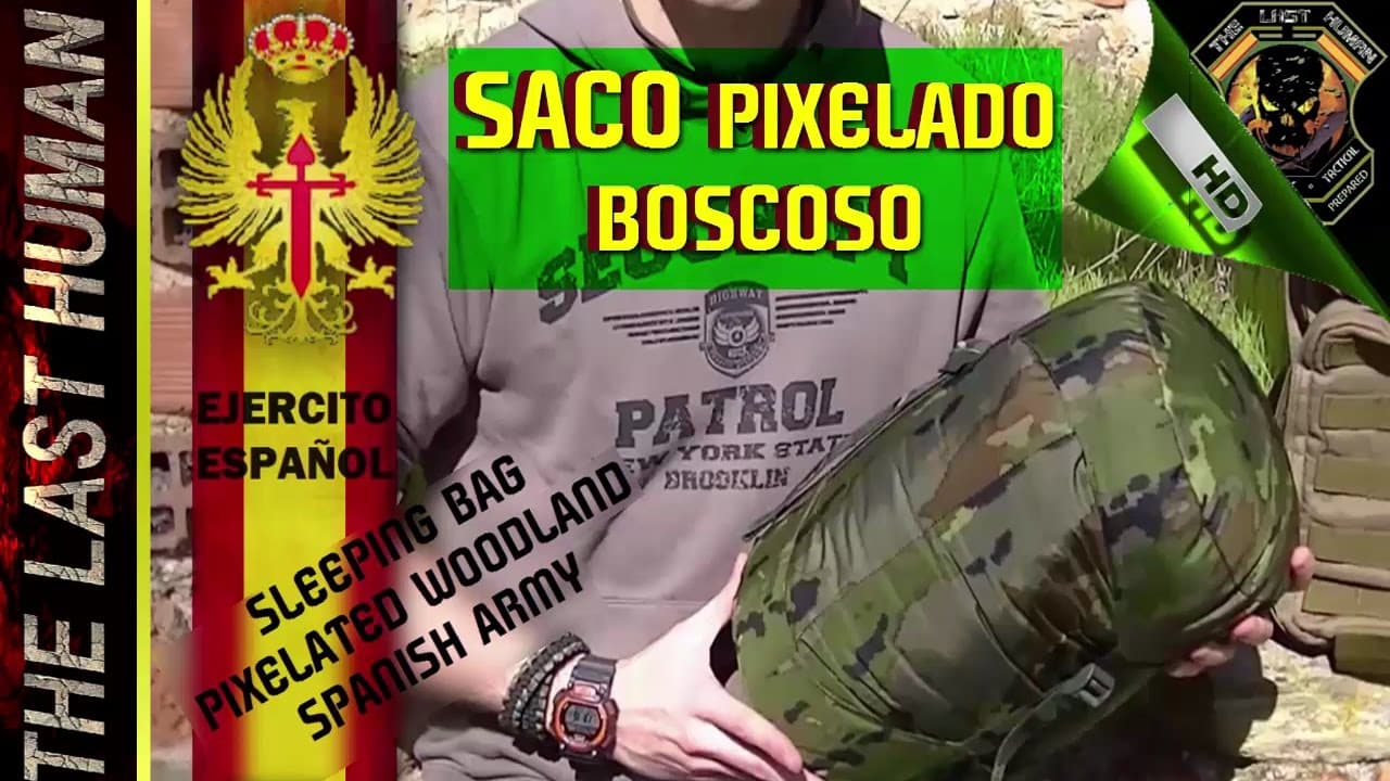 saco de dormir militar