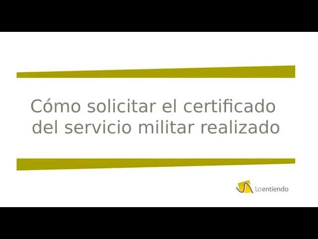 solicitar expediente militar