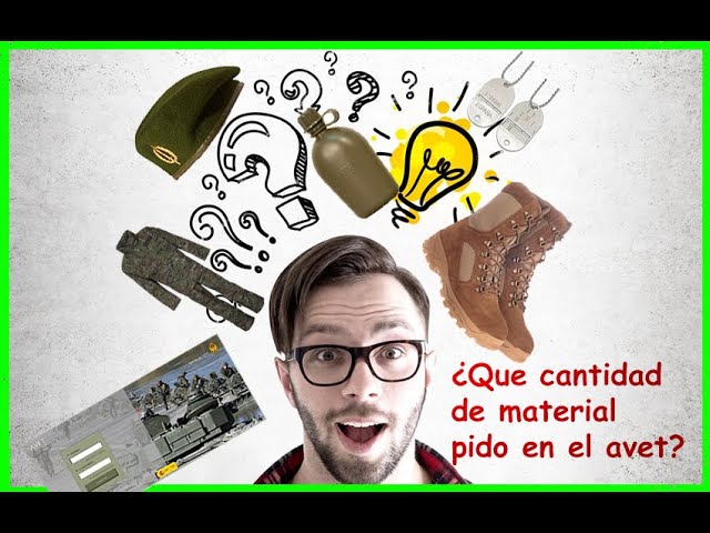 vestuario militar avet