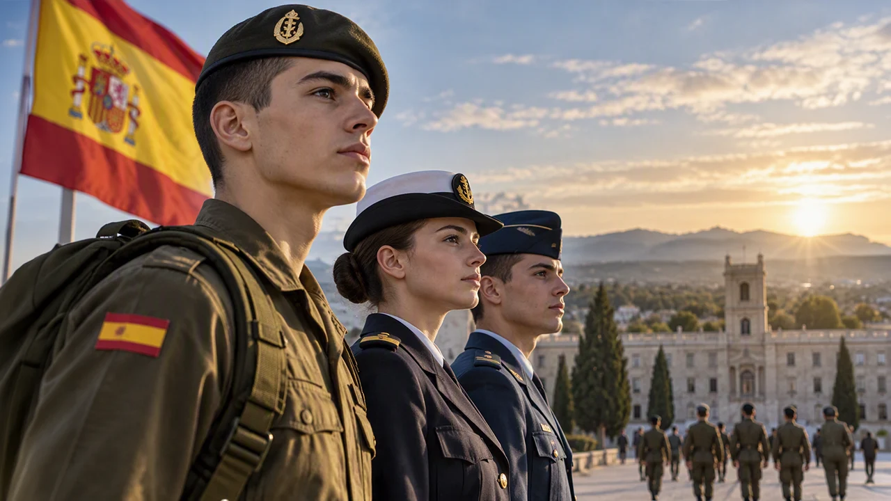 Academias militares para jóvenes en España: acceso y requisitos